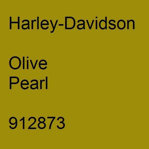 Harley-Davidson, Olive Pearl, 912873.